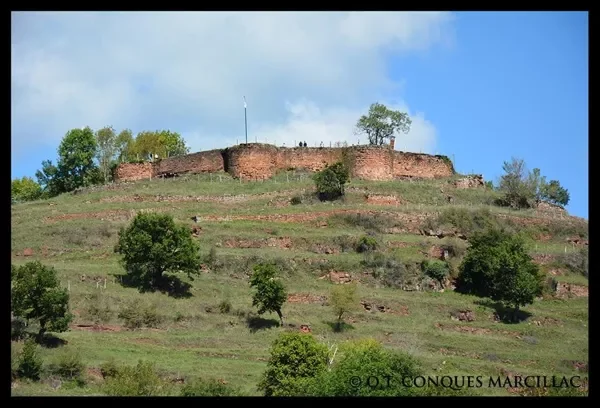 Vestiges du château de Beaucaire