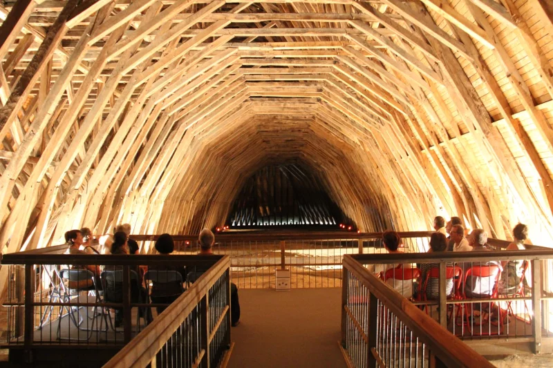 Eglise Saint Girons et sa charpente