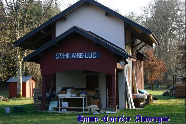 Gare du Transcorrézien de Saint-Hilaire-Luc