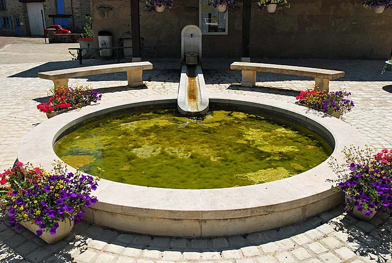 FONTAINE DE LA CHARITE A VIEUX-MOULINS