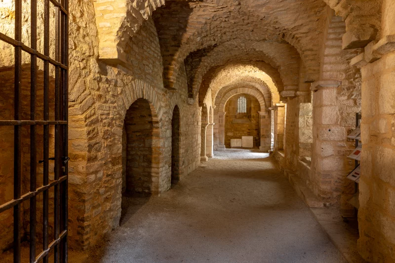 Crypte de l'Abbaye de Flavigny