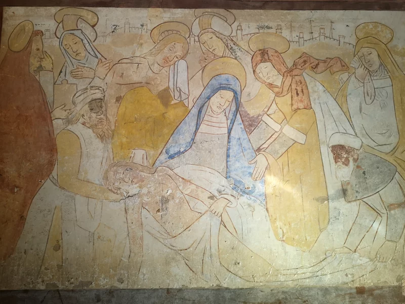 Peintures Murales de l'Église St-Pierre-ès-Liens à Rampoux