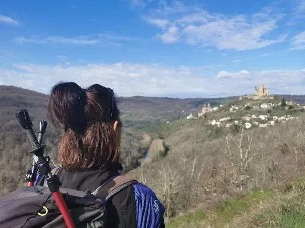 Balade-nature sur les pas d'un pèlerin à Najac