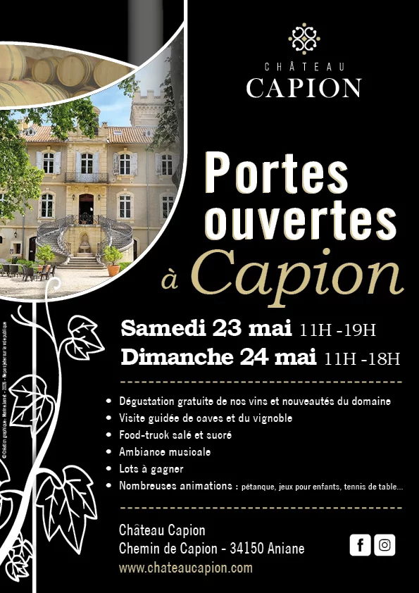 PORTES OUVERTES DU CHATEAU CAPION