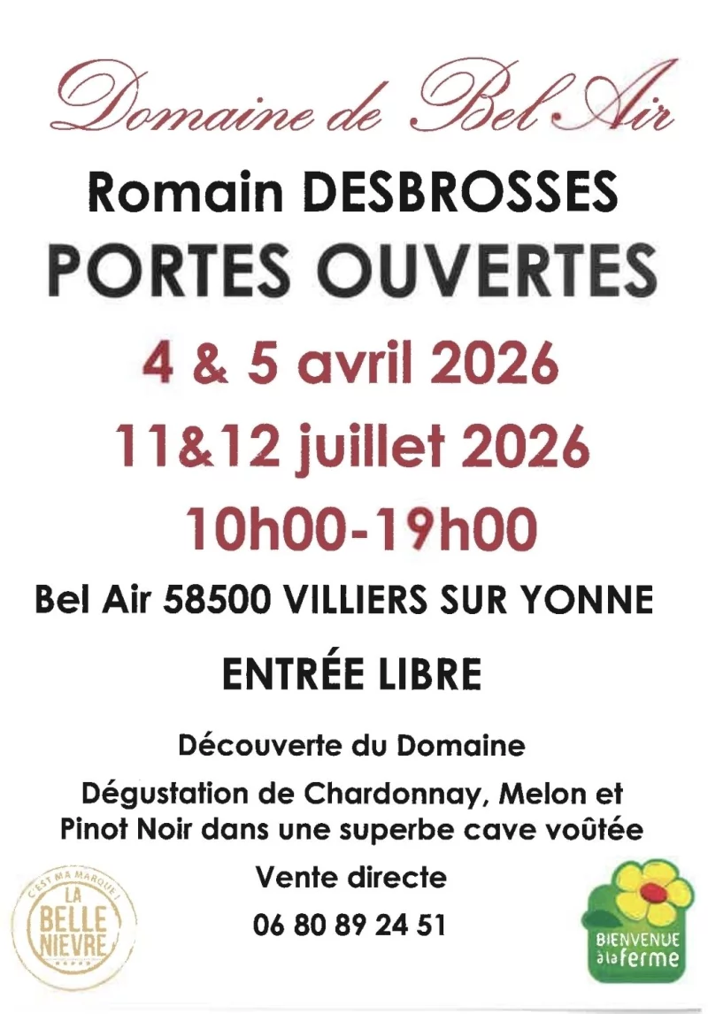 Portes ouvertes au Domaine de Bel-Air