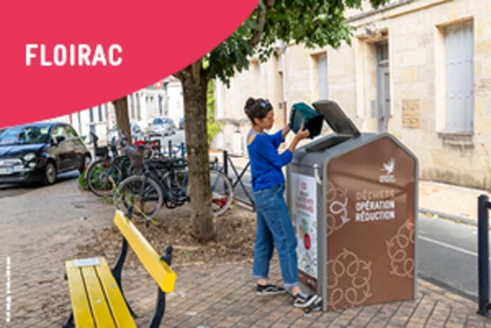 Permanence borne à déchets alimentaires