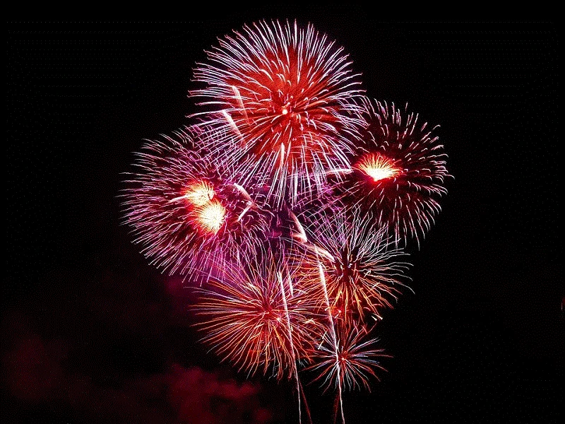 Concert et feux d'artifice