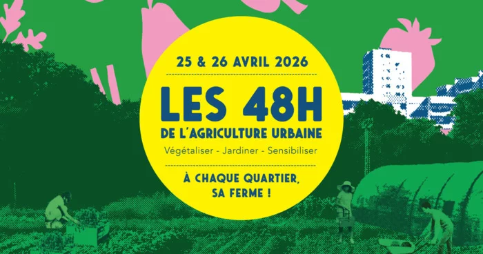 48h de l'Agriculture Urbaine : Boucle familiale à vélo à la découverte des jardins de Villeneuve-les-Salines