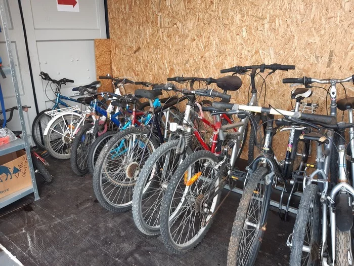 vente de vélos récupérés en déchetterie