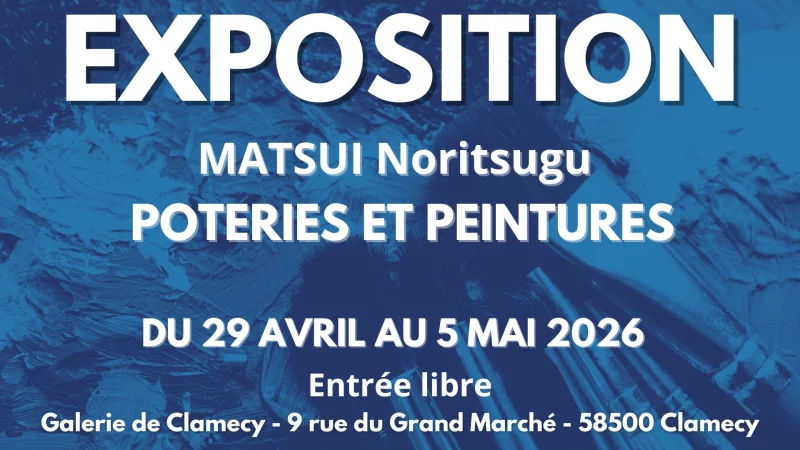 Exposition herbe folle - de Noritsugu MATSUI - Peinture et Poterie