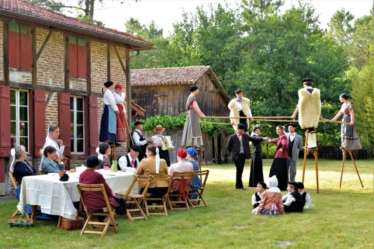 Feu de la Saint-Jean à Biscarrosse