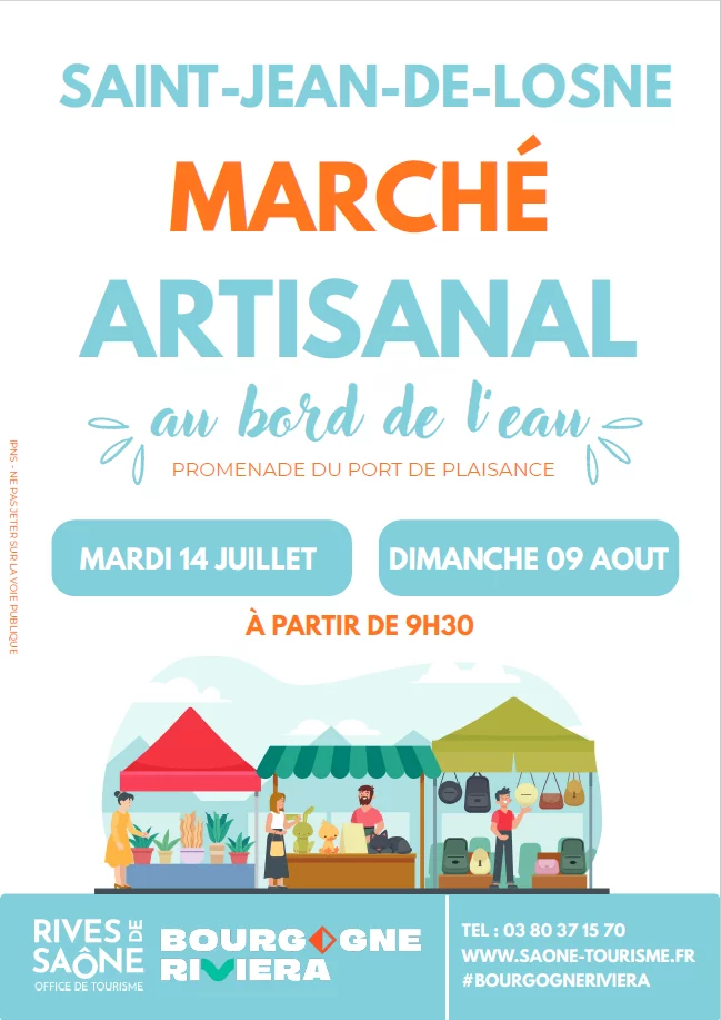 Marché artisanal "Au bord de l'eau"