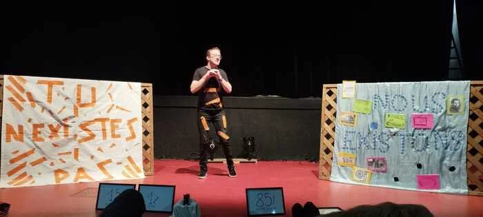 Conférence gesticulée L'art de la joie handie à Vendôme