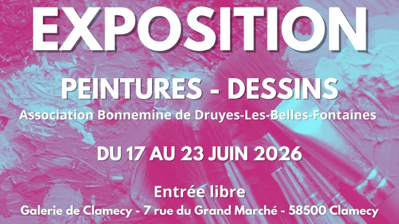 "Fenêtre" - Exposition Peinture et Dessin de l'association Bonnemine