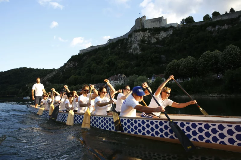 Visite en Dragon Boat