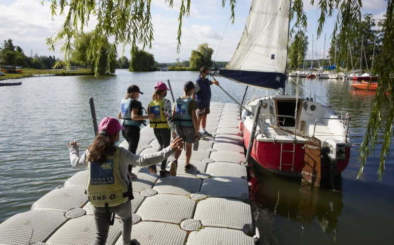 Balade en voilier et introduction à la navigation