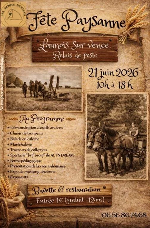 Fête Paysanne - Sabots du relais
