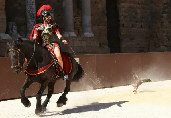 Spectacle "à l'époque des Romains"