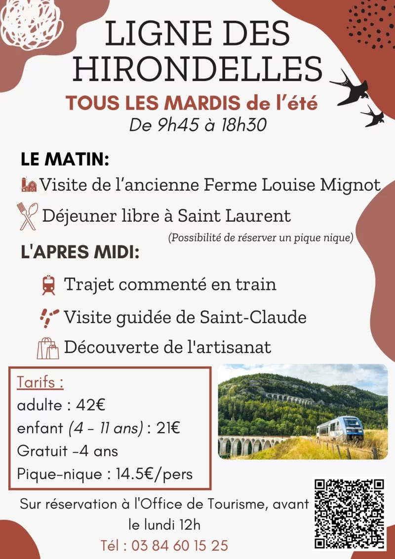 Excursion sur la Ligne des Hirondelles