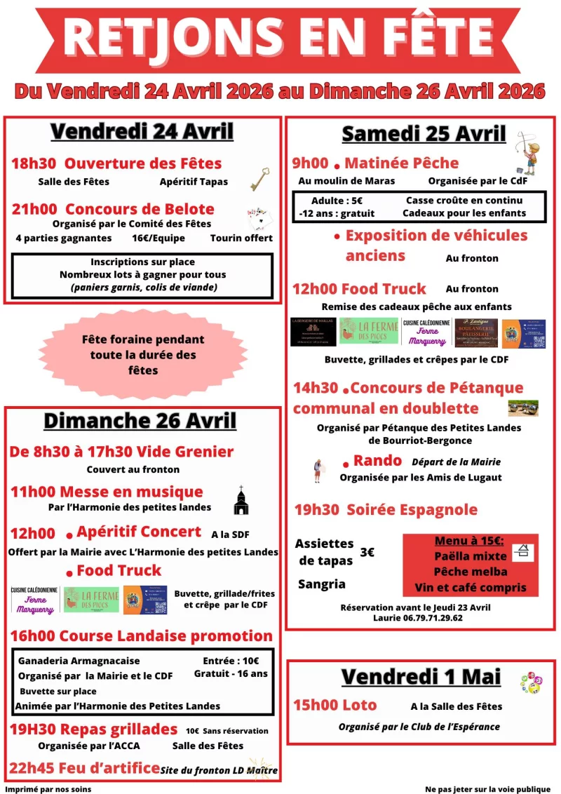 Retjons en fête