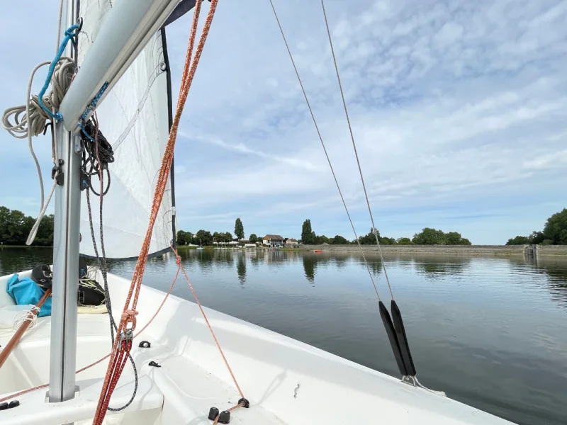 Balade en bateau à voile