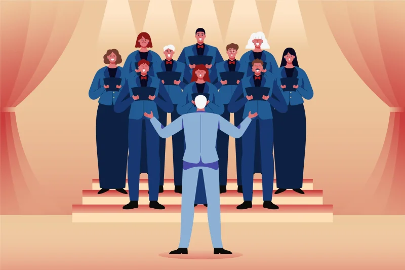 Stage choral de crossover classique et jazz