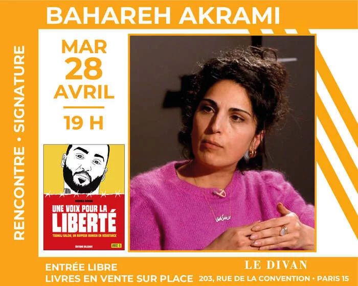 Bahareh Akrami présente « Une voix pour la liberté : Toomaj Salehi, un rappeur iranien en résistance »