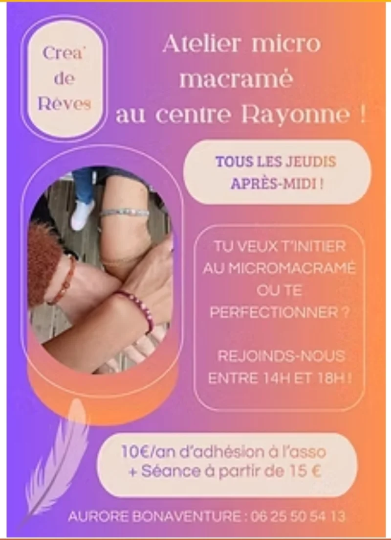 ATELIER MICRO MACRAMÉ