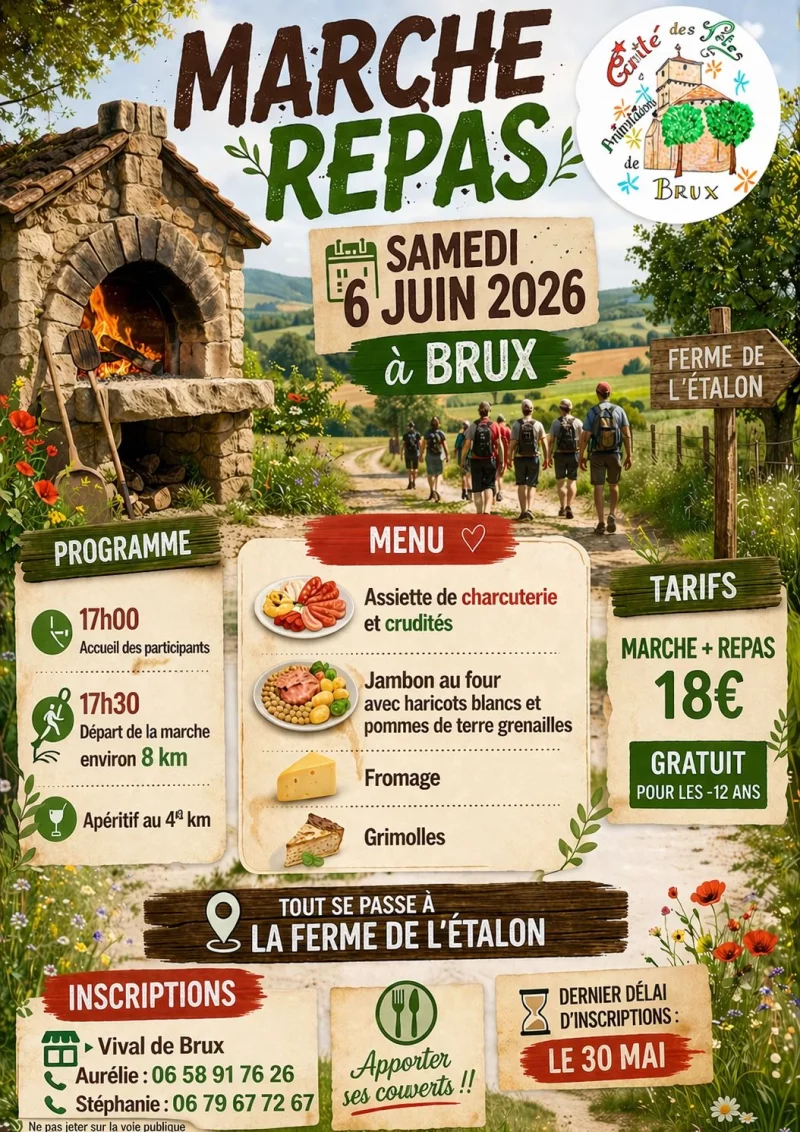 Marche repas