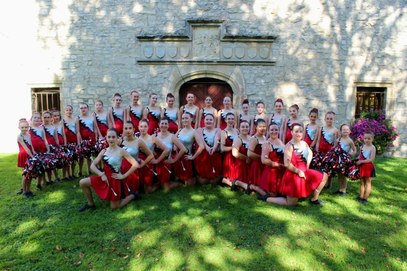 Festival de majorettes par le club "les Hirondelles" de Bourbonne-les-Bains