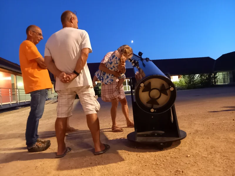 Animation astronomie "Soirée lunaire et ciel profond"
