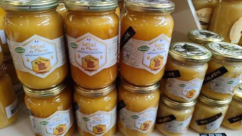 Dégustation à la Boutique du Parc : Les Ruchers de la Salamandre