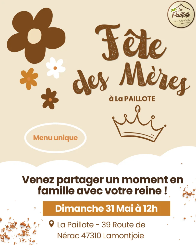 CAMPING X'TREM Village : Repas fête des mères