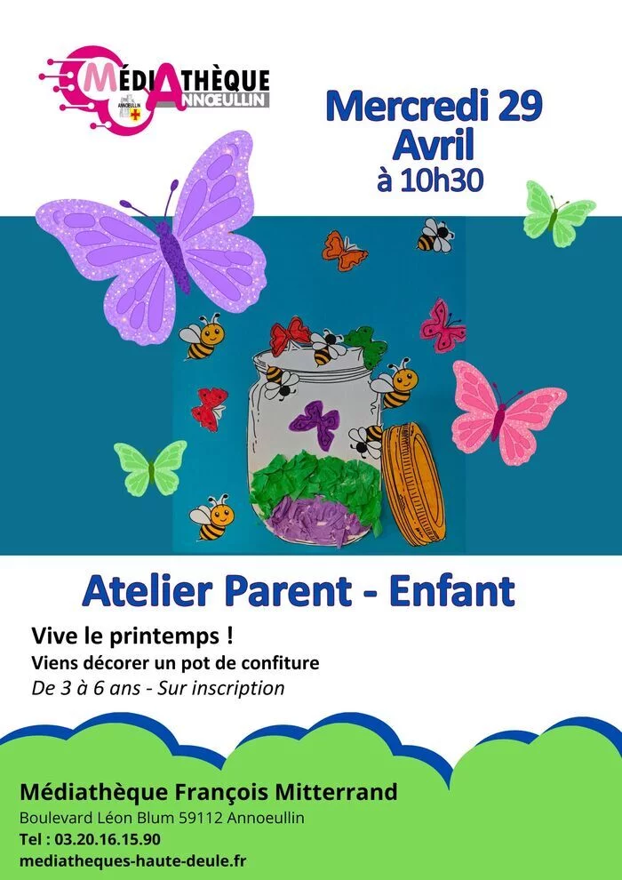 Atelier Parent Enfant - Vive le Printemps !