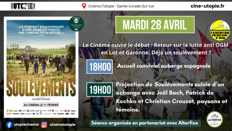 Ciné-Débat : Soulèvements