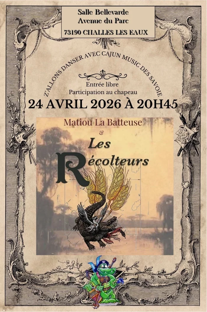 Concert bal avec Matiou la Batteuse & les Récolteurs