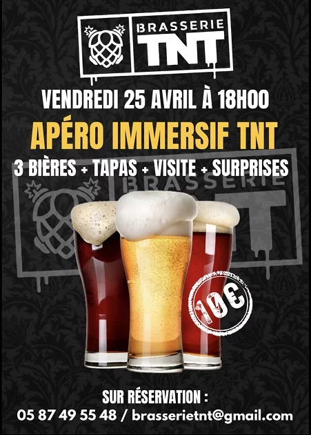Apéro immersif TNT (Brasserie TNT)