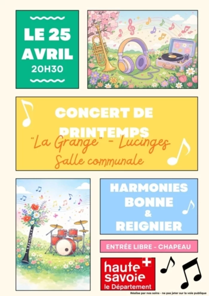 Concert avec Harmonie de Bonne