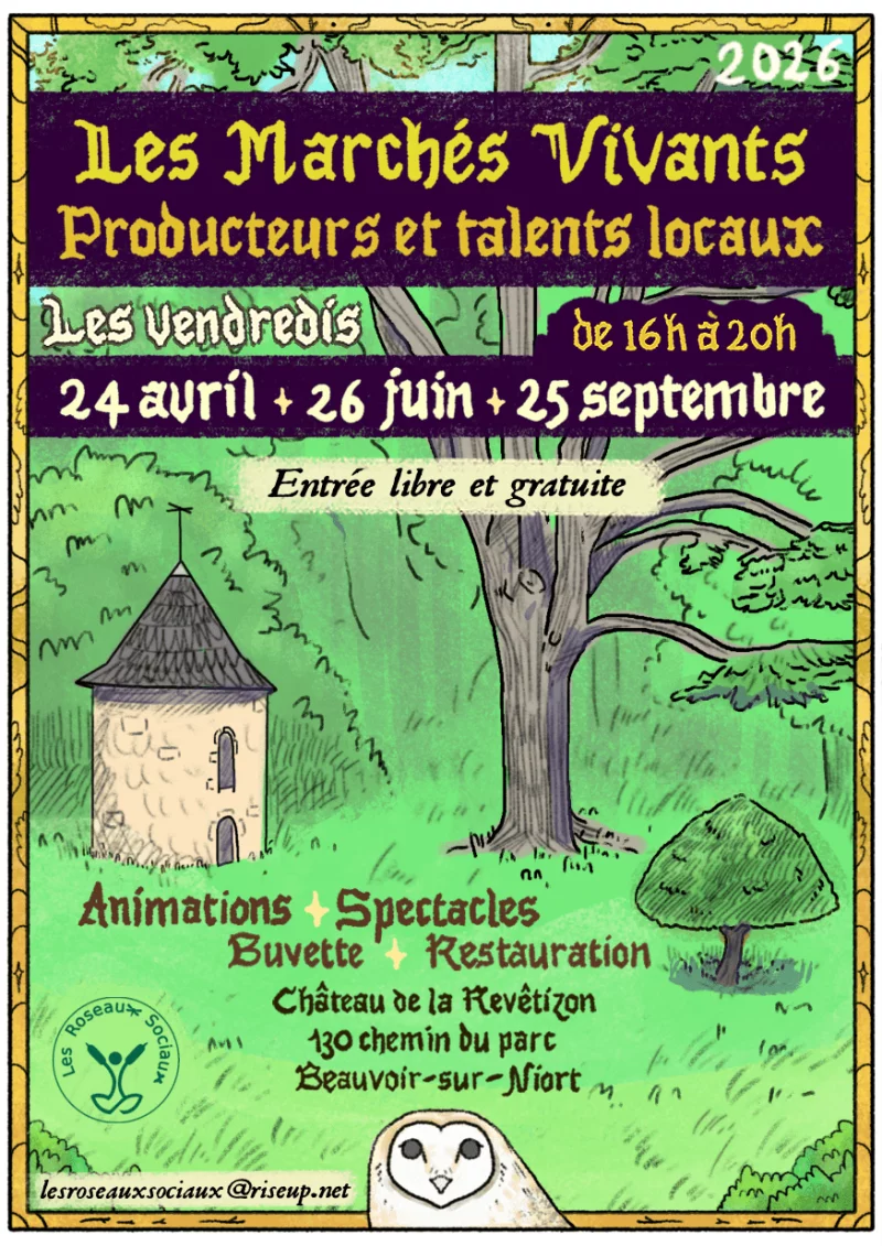 Les Marchés Vivants à Beauvoir-sur-Niort