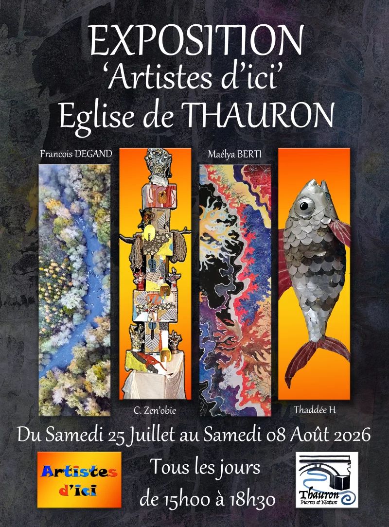 Exposition des "artistes d'ici"