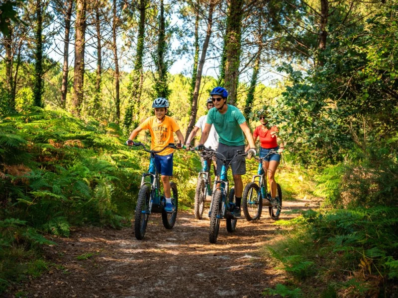 Balade trottinette tout terrain électrique