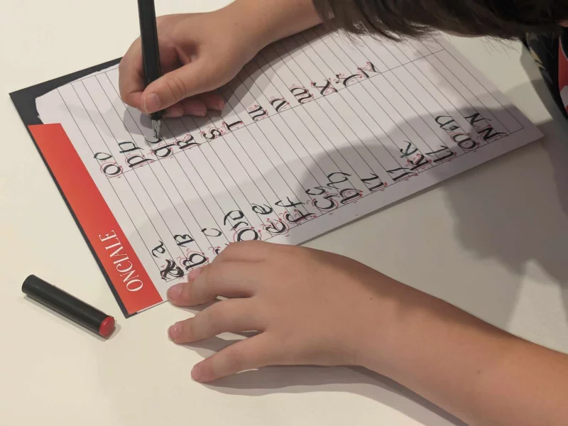 Atelier de calligraphie