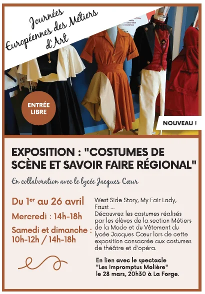 Exposition "Costume de scène et savoir faire régional"