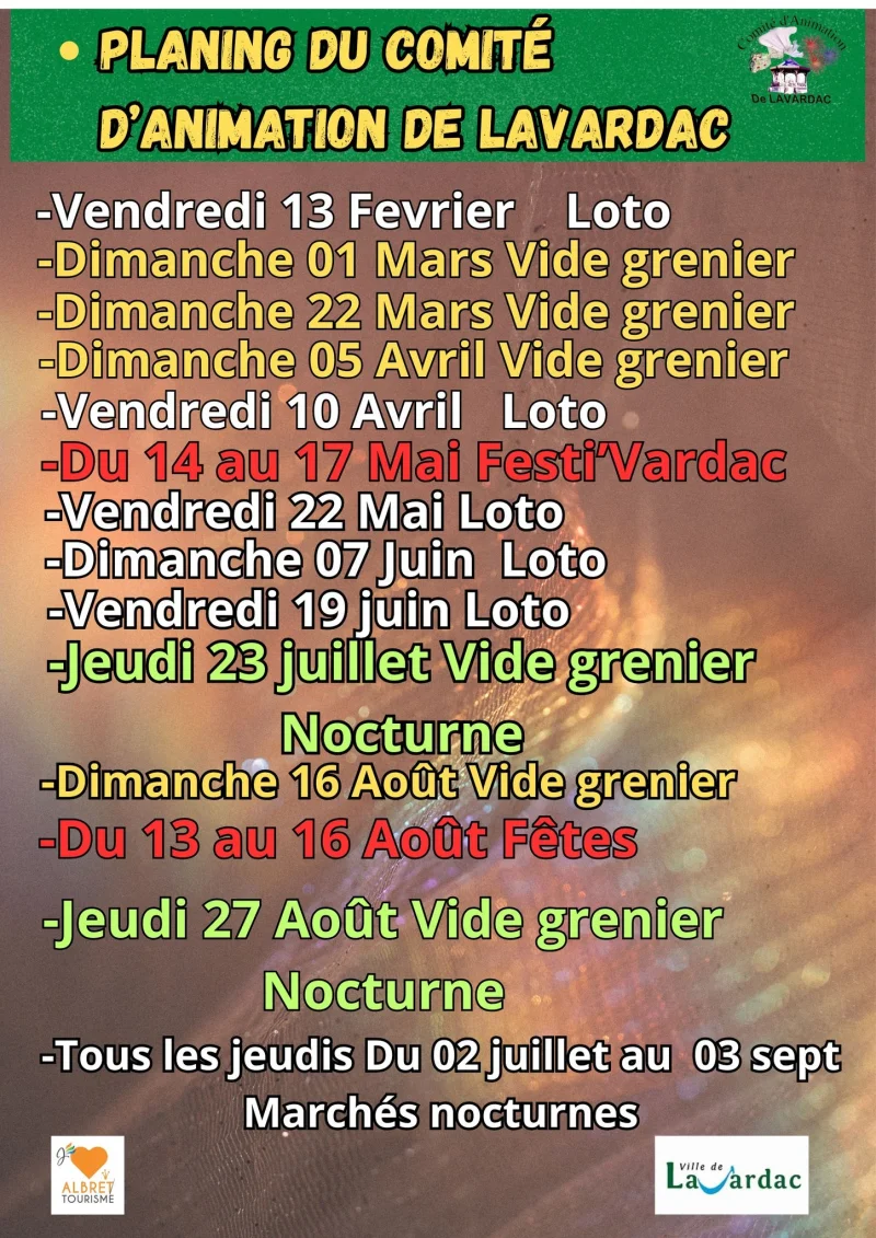 Vide grenier nocturne