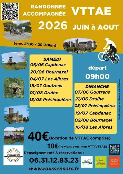 Randonnée en VTTAE