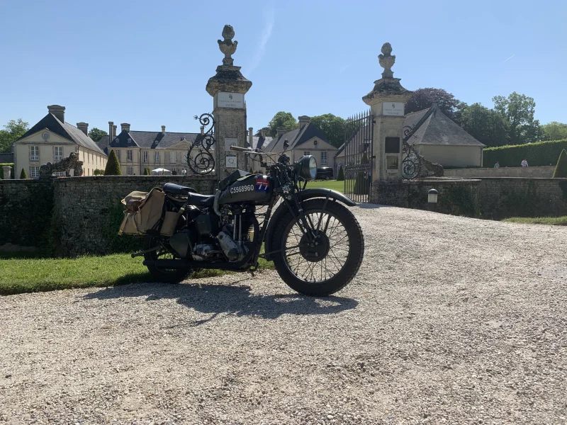 1944 : Les Britanniques libèrent Audrieu - camp de reconstitution