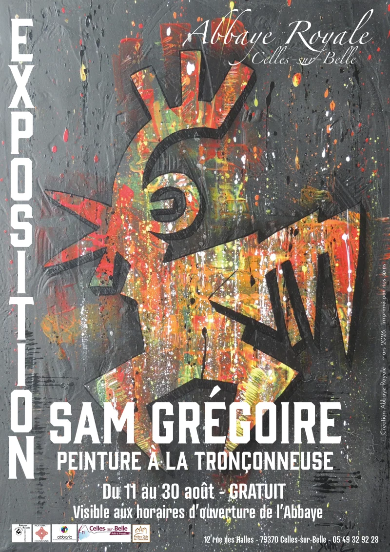 Exposition - Sam Grégoire "Peintre à la tronçonneuse"