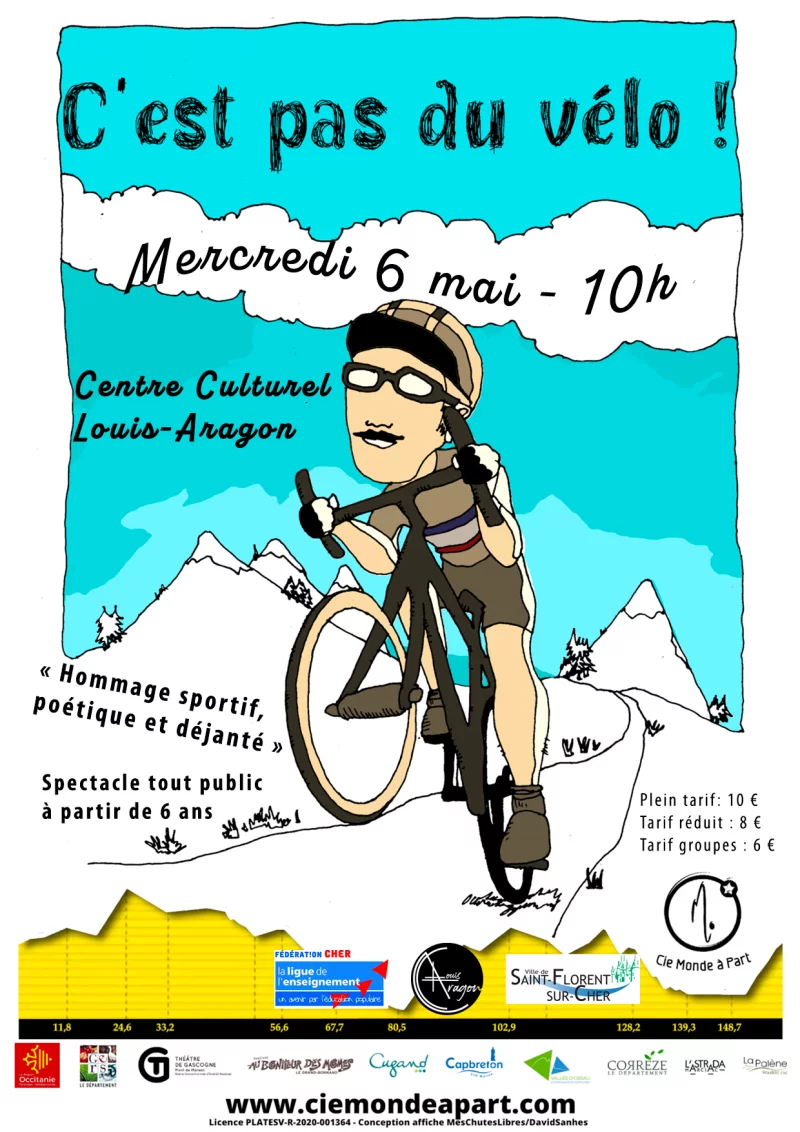Spectacle tout Public "C'est Pas Du Vélo"