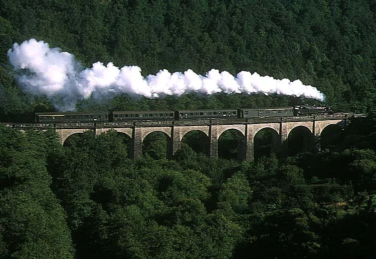 Train touristique à vapeur : Circuit des Gorges de la Vienne - 5 août