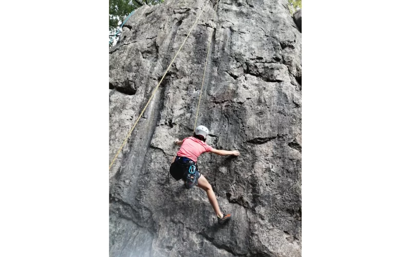 Initiation à l'escalade avec Zeharka